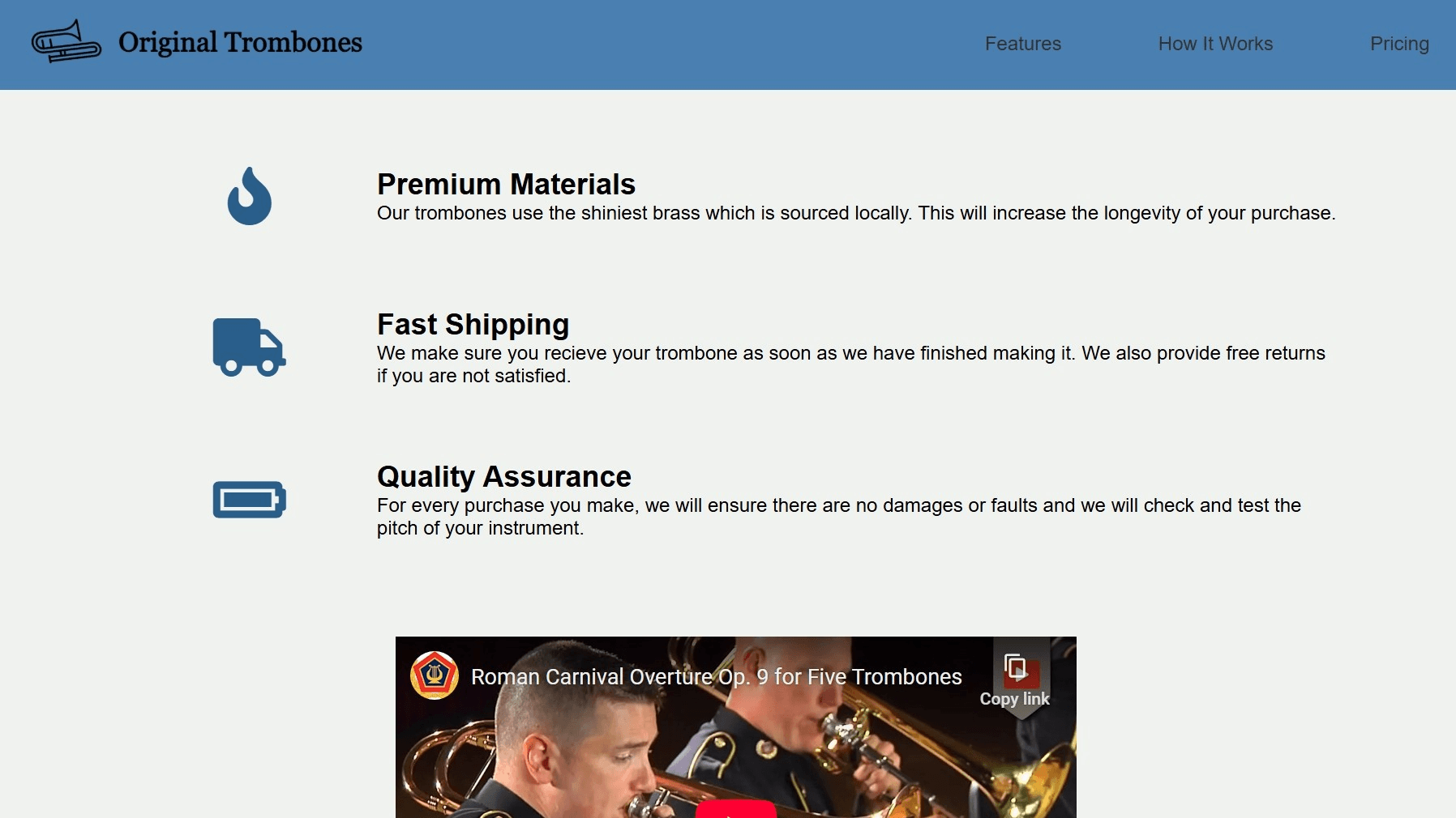 Original Trombones