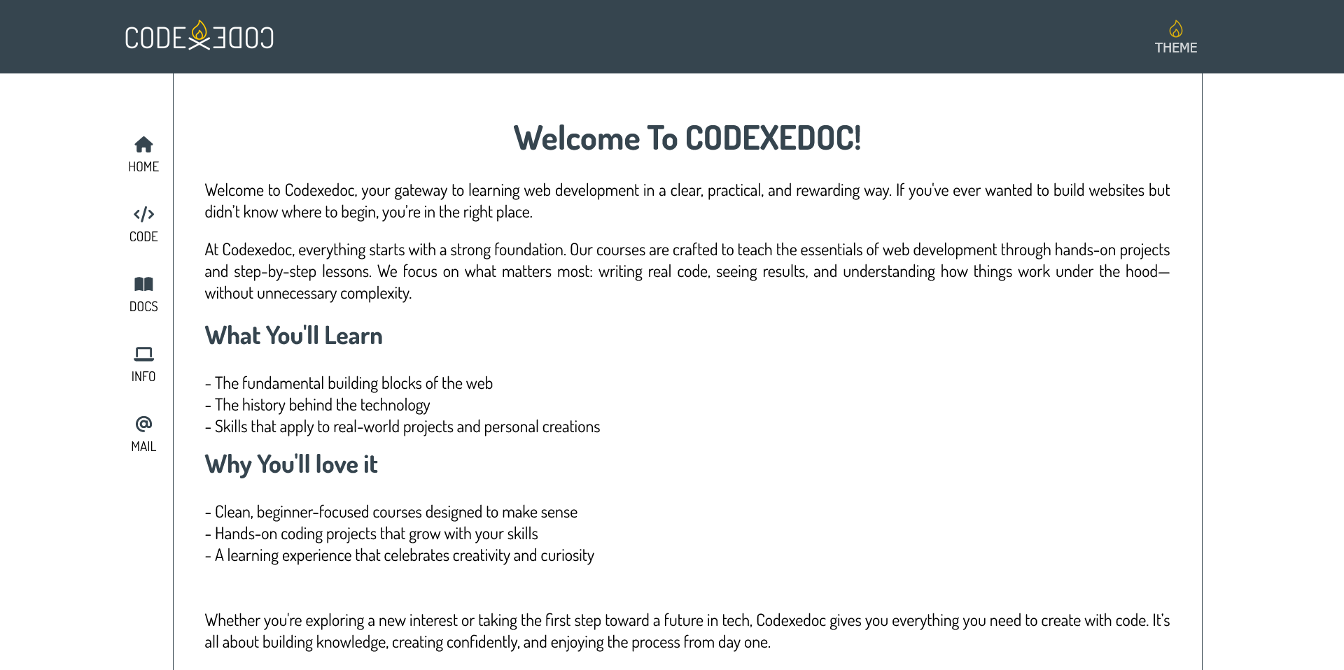 CODEXEDOC